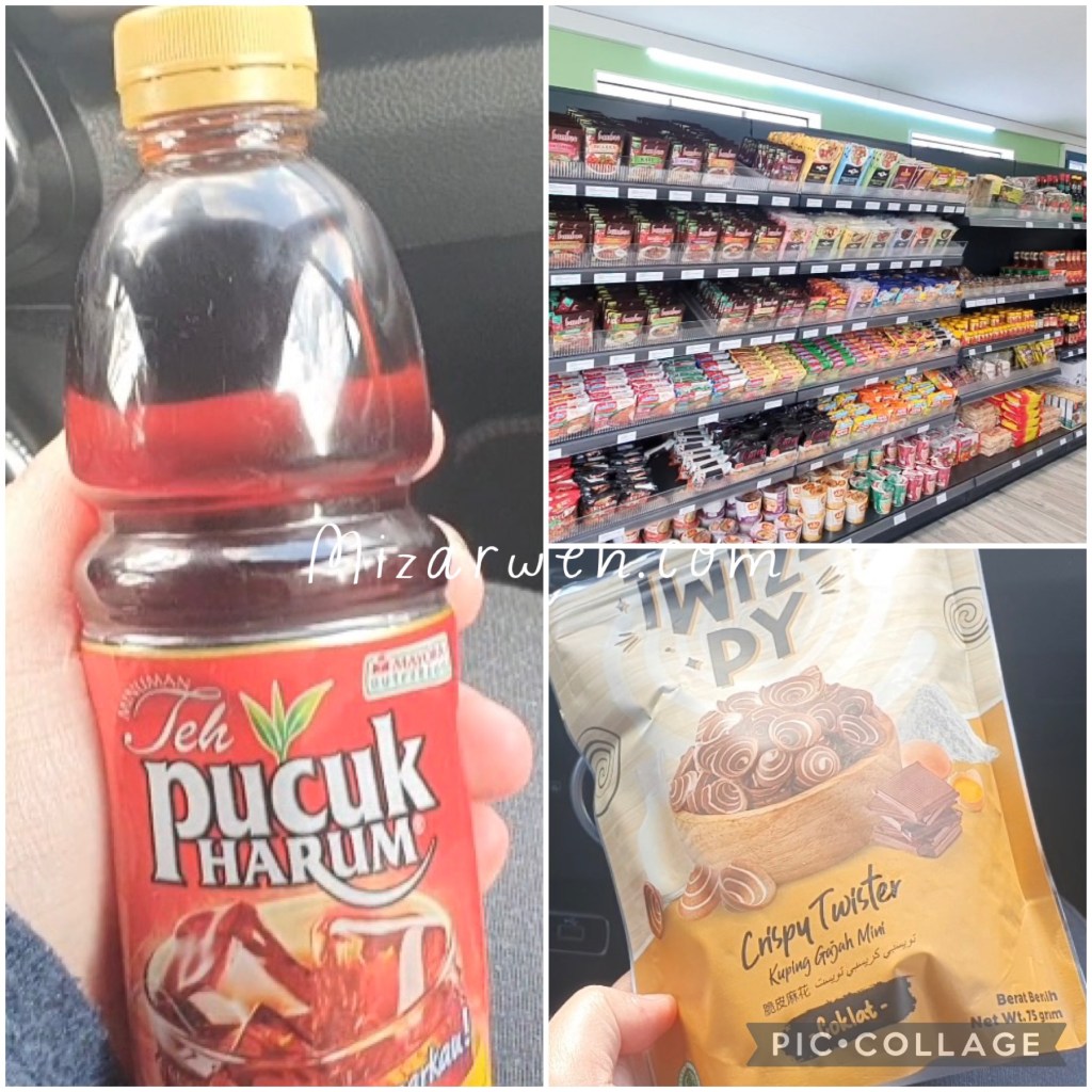 Mizarwen interior and snacks from Pasar Indonesia